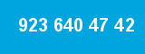 923 640 47 42 923 640 47 42